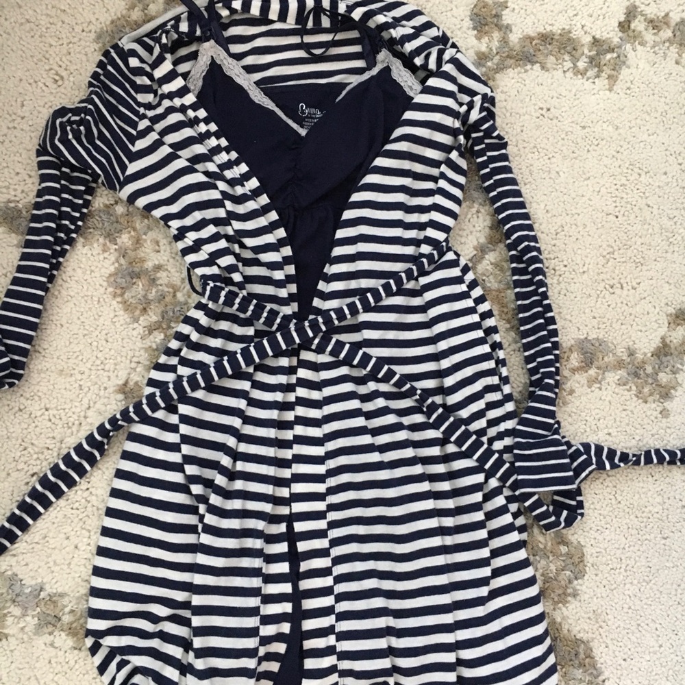 Maternity/ nursing nightgown and robe.